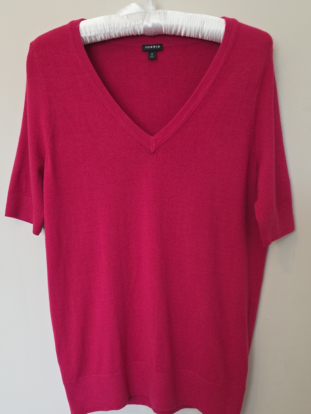 Torrid Everyday Soft Short Sleeve V-Neck Sweater